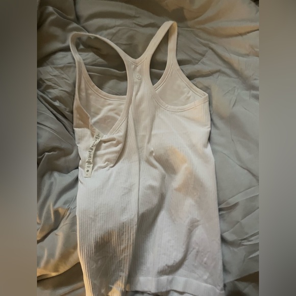 Lululemon white swiftly tech racer back tank top 2.0 - Picture 2 of 3